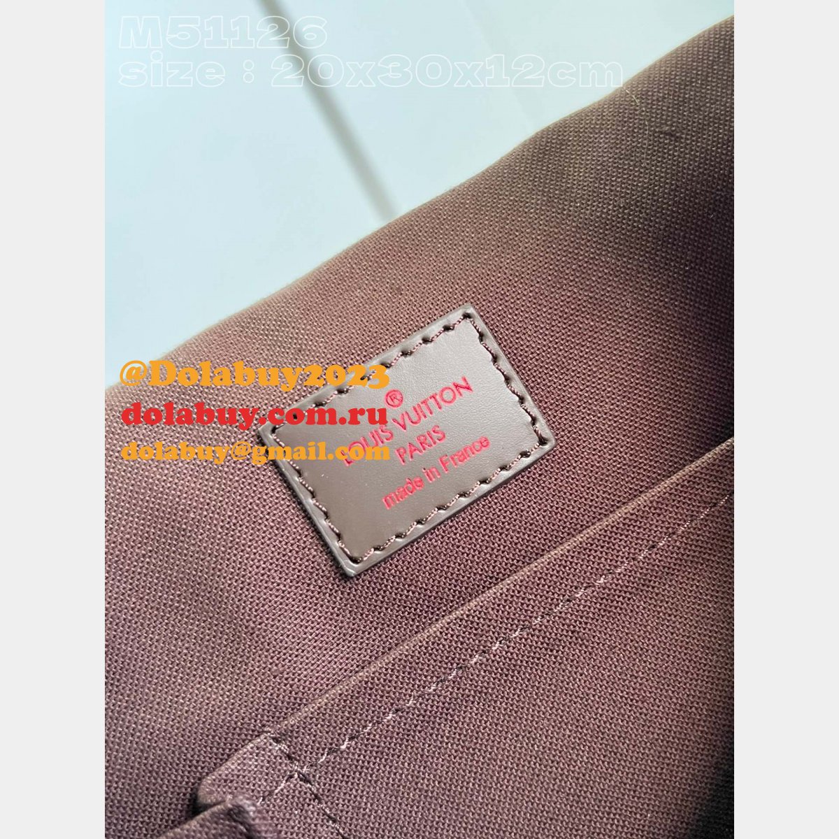 M51125/M51126 20/34CM Louis Vuitton Monogram Best KnockOff Bags