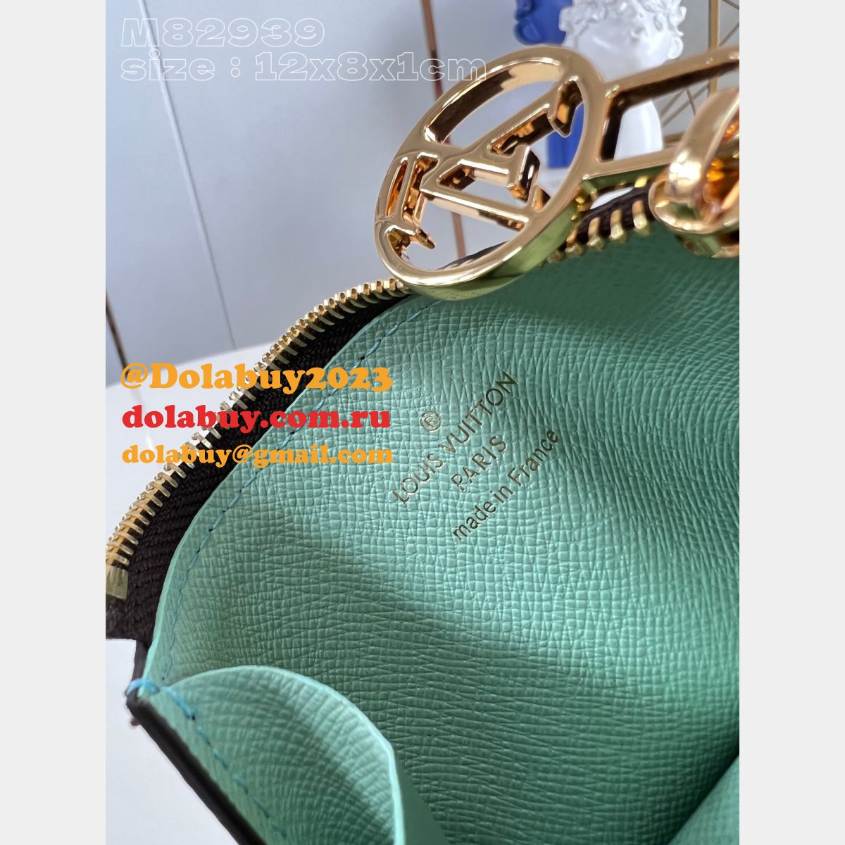Romy Card Holder Green M82939 Knockoff Louis Vuitton Bag