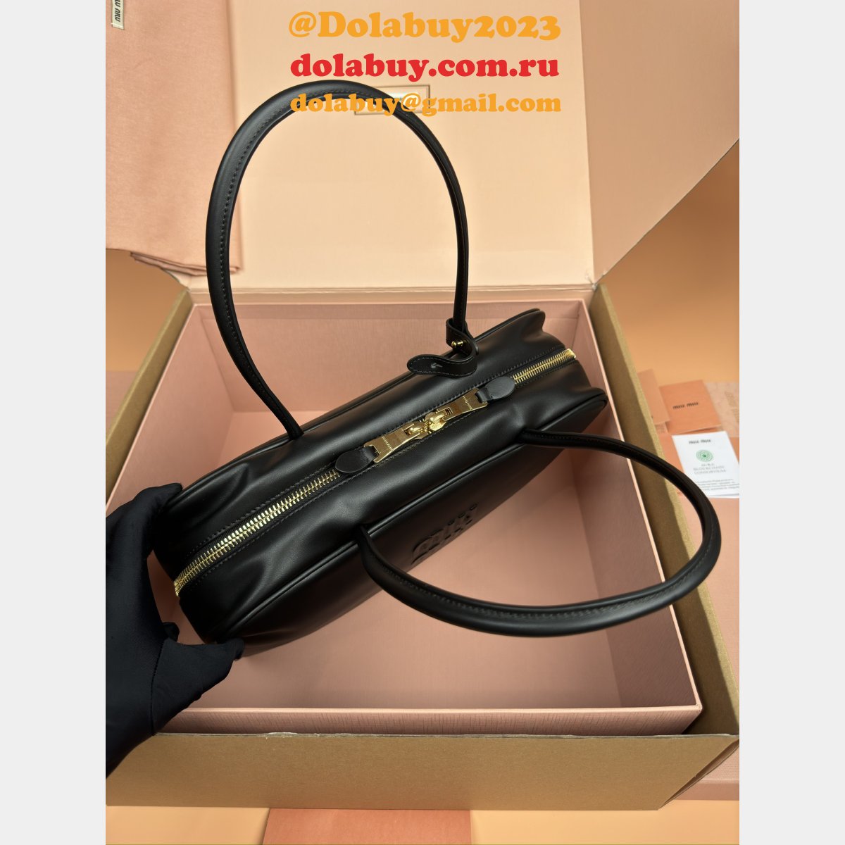 Designer MIU MIU Beau Shoulder Bag 5BB117