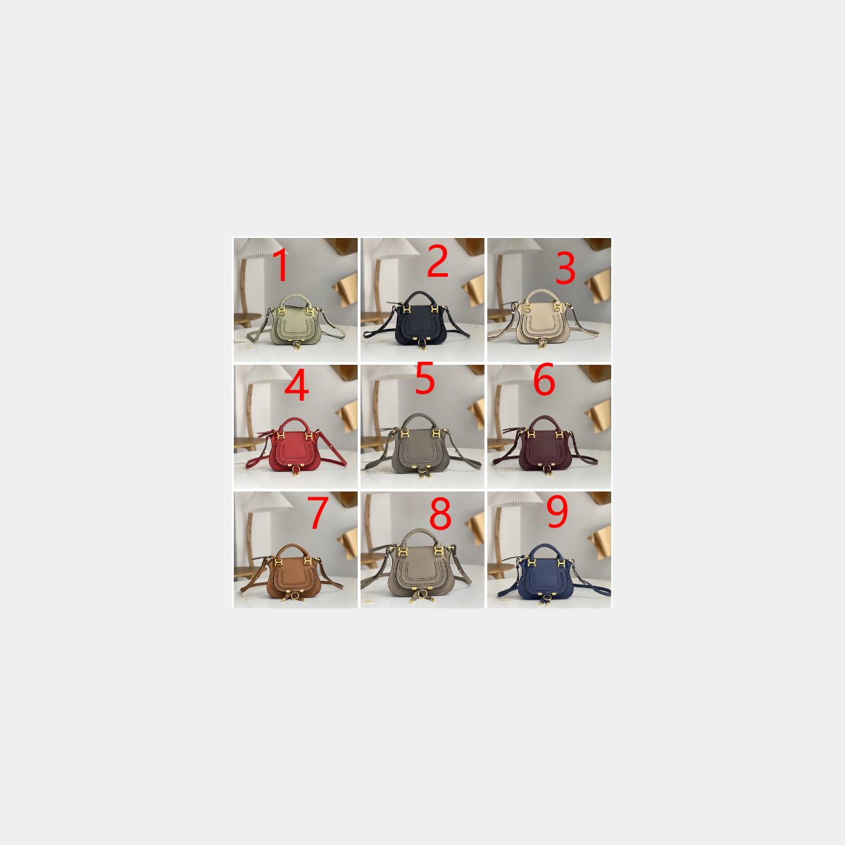 Luxury Quality Designer Replica Chloe Marcie 1199 Bag