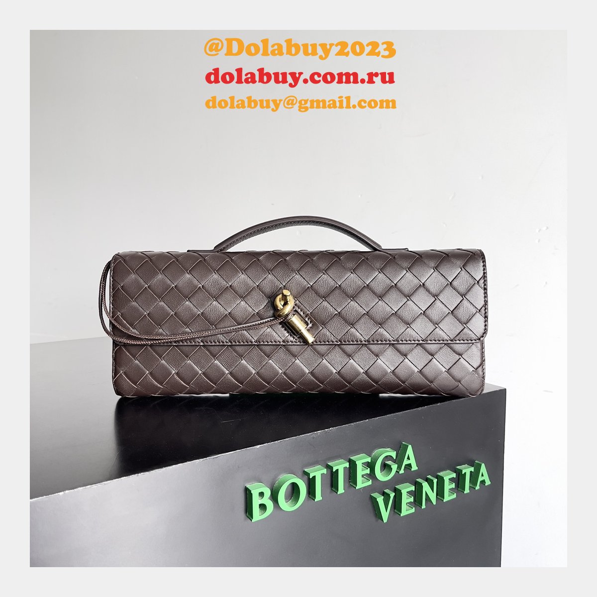 Luxury 741511 Replica Bottega Veneta Andiamo Evening Bags