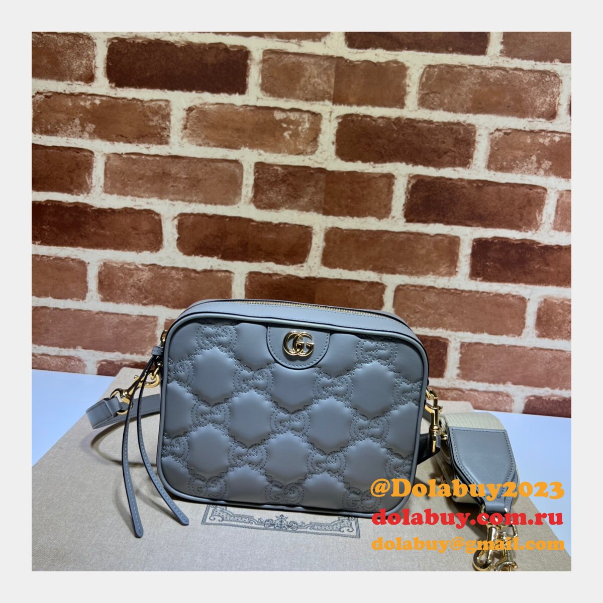 fake G*u*i designer gg matelassé leather shoulder 702234 bags