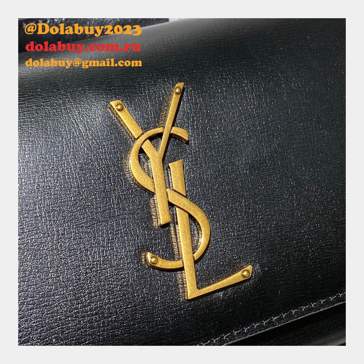 Buy Replica YSL Sunset 19cm Bags Online Black