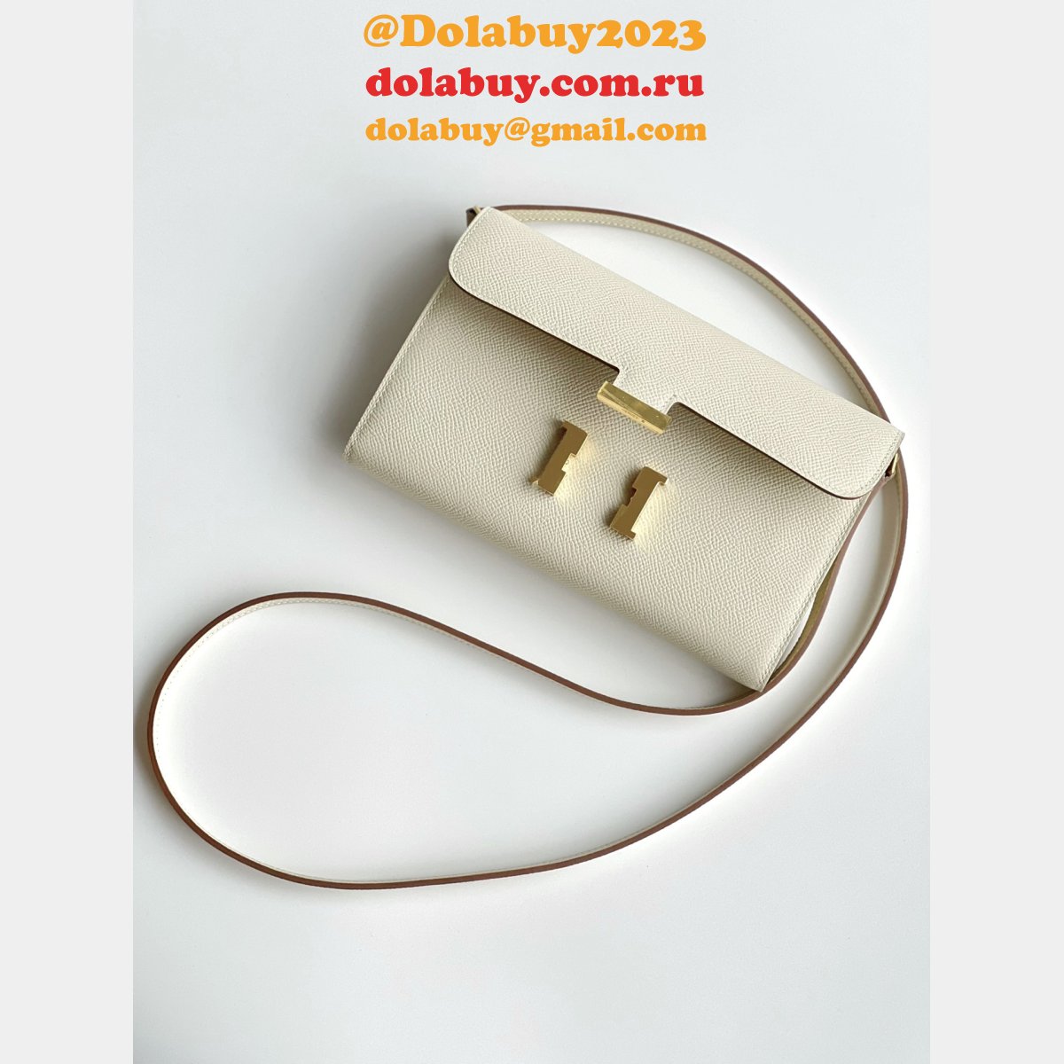 7 Star hermes constance to go clutch bag