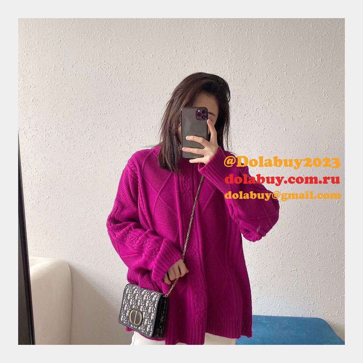 NEW DIOR REPLICA SADDLE BELT