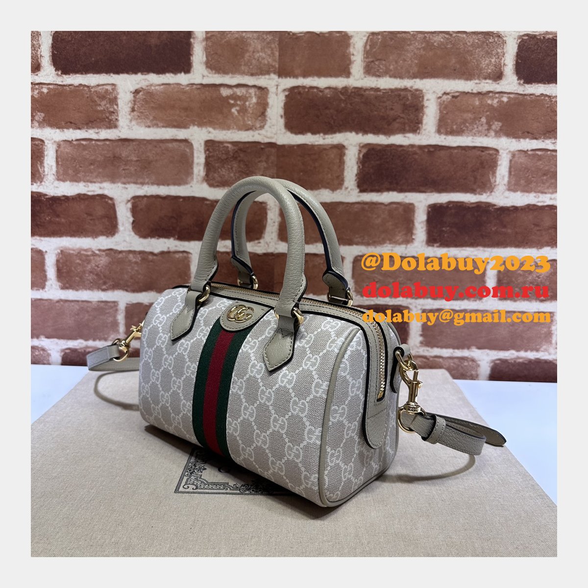 ophidia gg 772053 G*u*i replica crossbody top handle 1:1 mirror bag