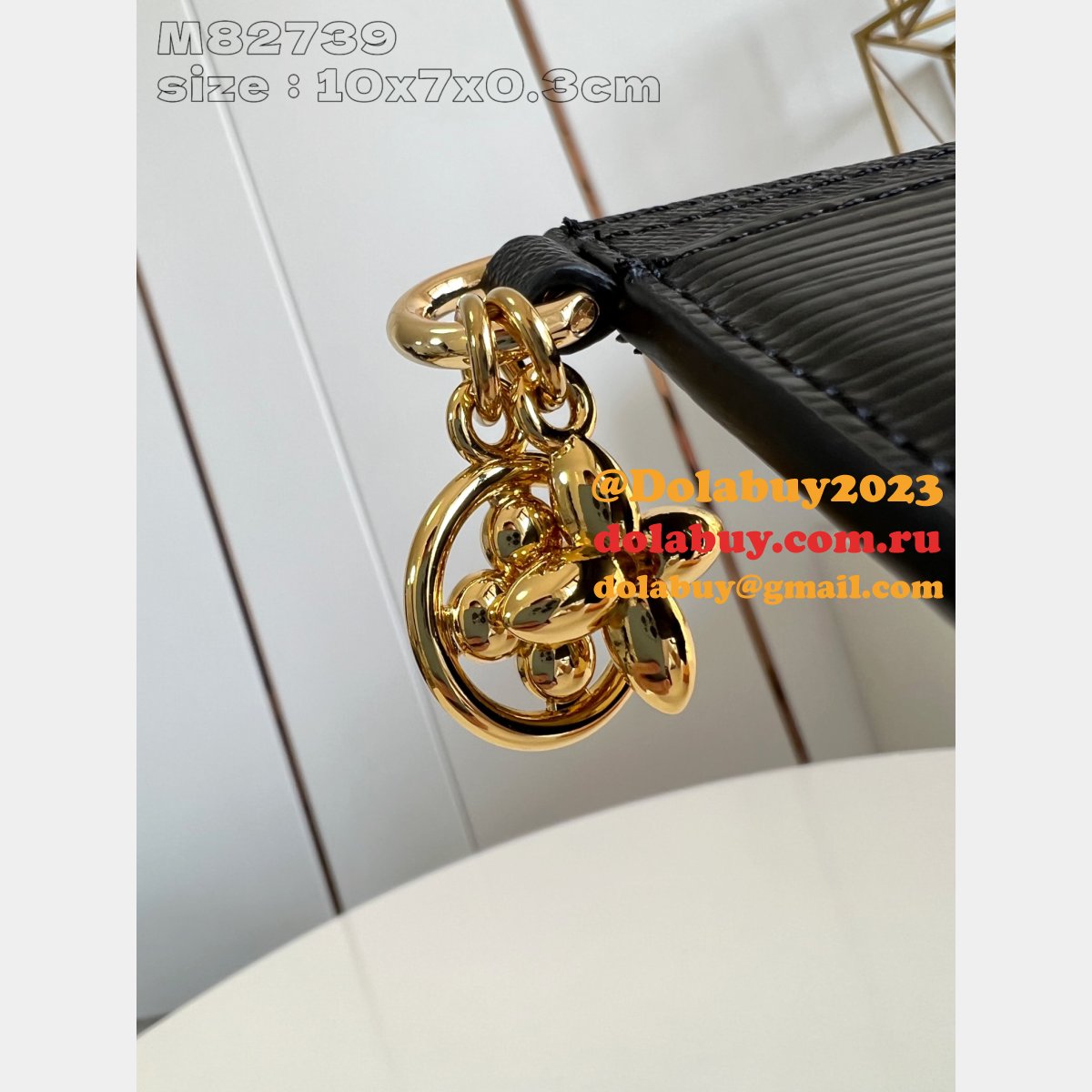 LV Charms Card Holder M82739 Copy Louis Vuitton Designer Bag