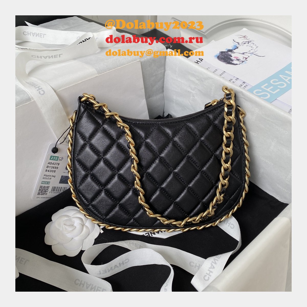 Wholesale Luxury HOBO REPLCIA AS4378 SHOULDER HANDBAGS
