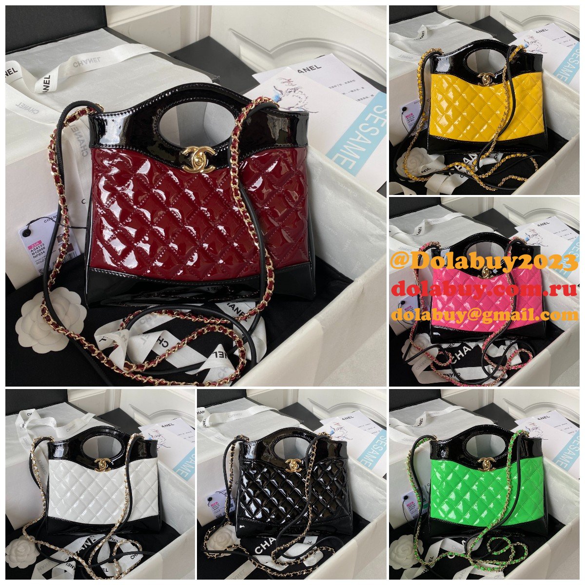 Designer Shop Wholesale Casual Calfskin Shoulder Chain AS4133 Bag