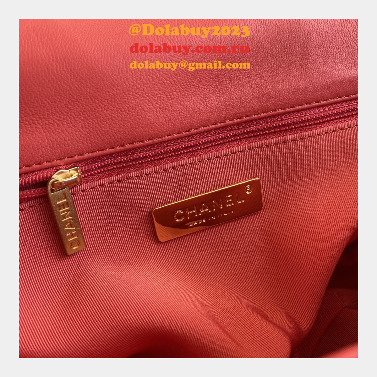 Top CC 19 Bags 2021 Red 30CM