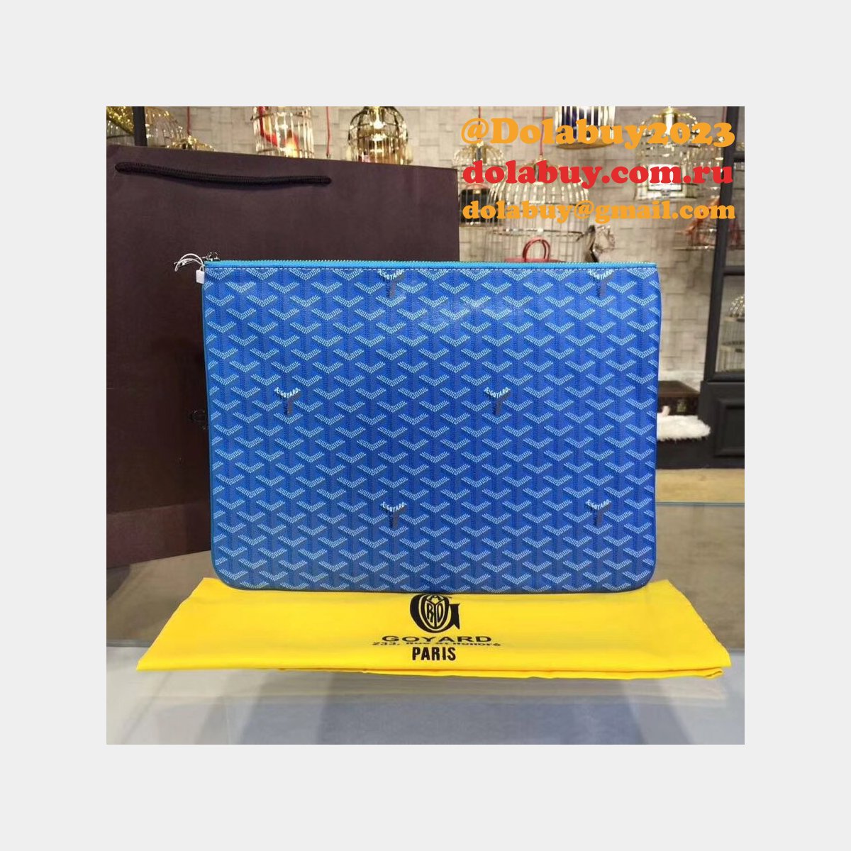Top Quality Goyard Multi-Color Clutch AAA+ Bags