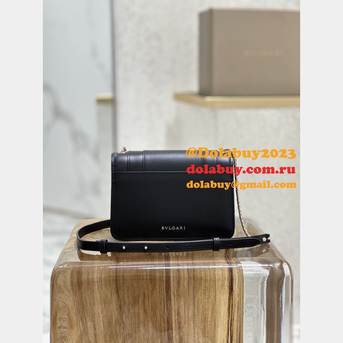 Duplicate BVLGARI SERPENTI FOREVER Crossbody Bags 289676