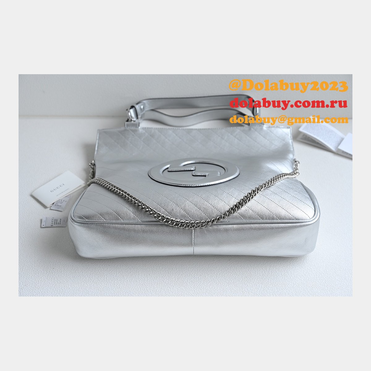 top quality 751516 blondie tote designer replica G*u*i