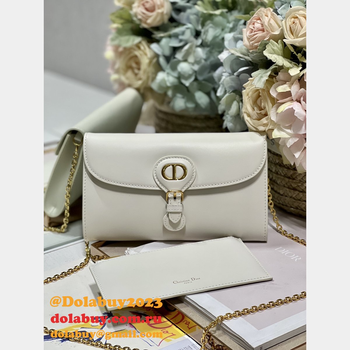 Luxury 2023 DIOR BOBBY EAST-WEST BAG