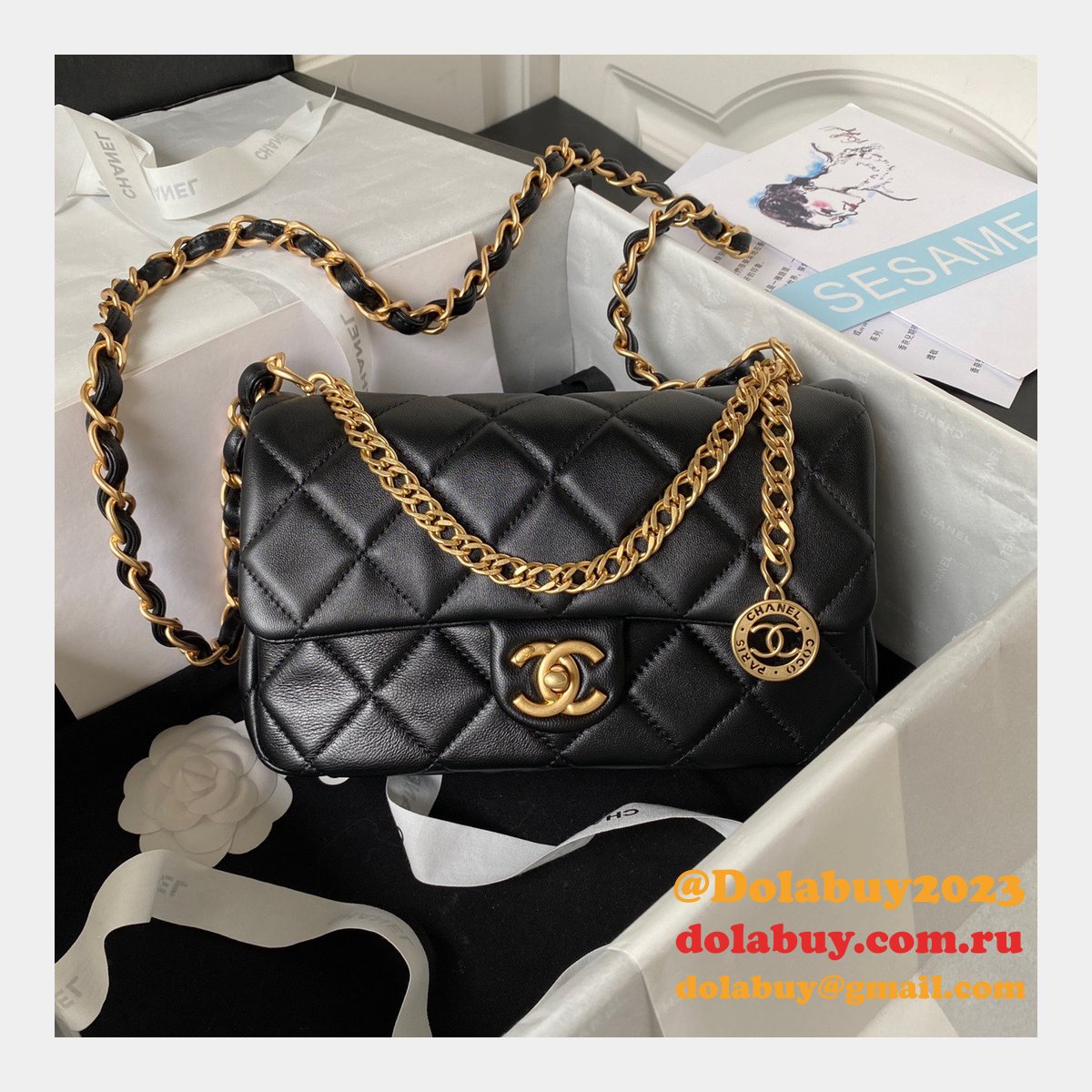 Dolabuy Replica Top Quality Flap AS4000 Bags Sale