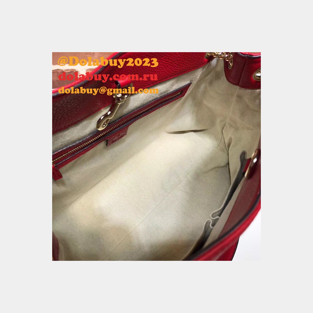 7 star G*u*i replica soho leather shoulder 308982 bag