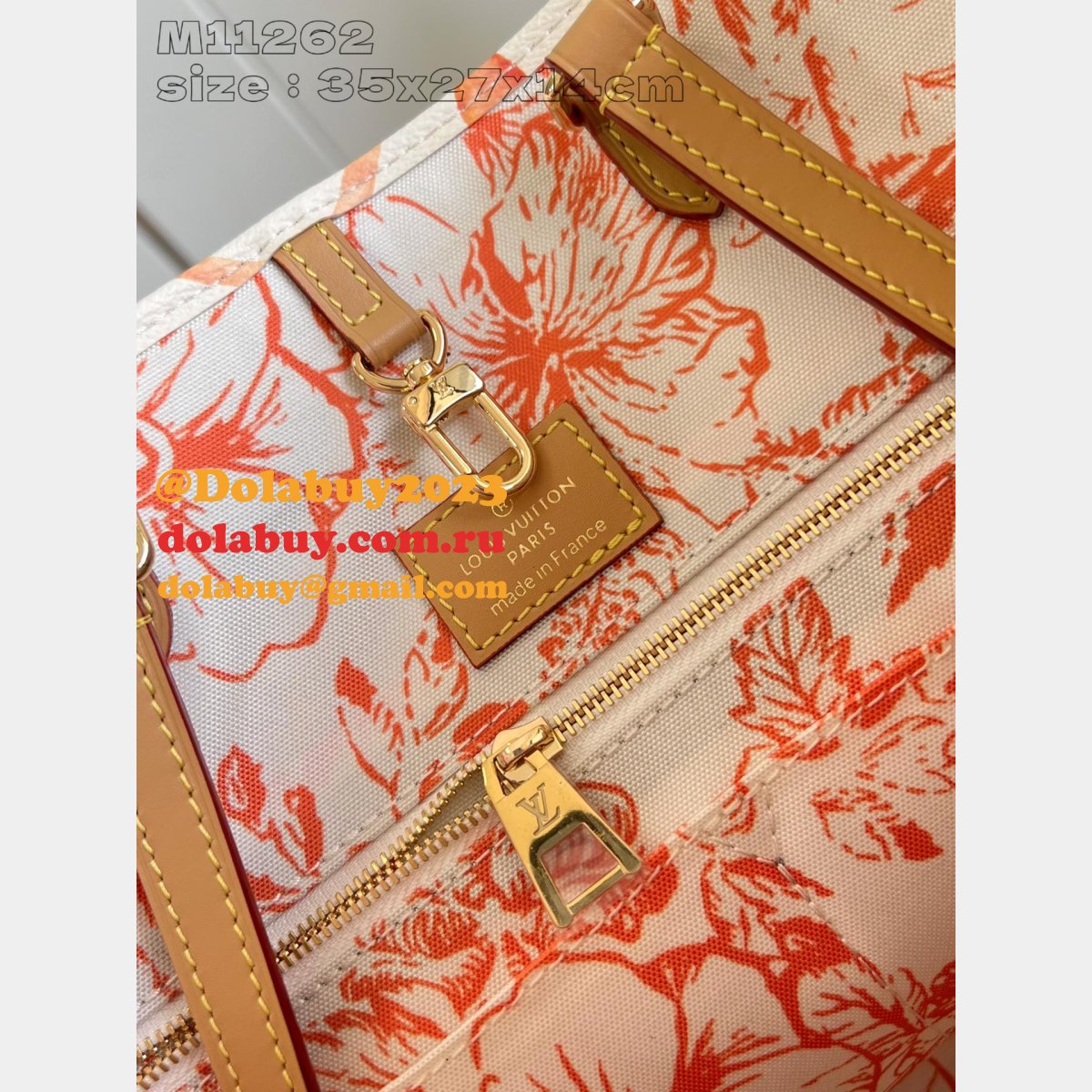 Copy Louis Vuitton 1:1 Mirror OnTheGo Lagoon Blue M11262 Bag