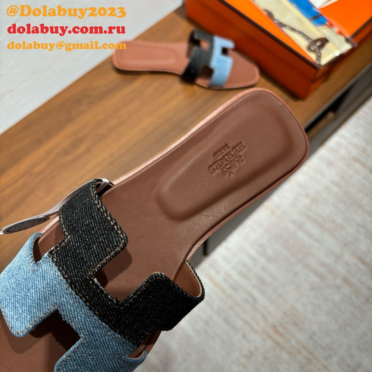 Luxury Hermes Hot Selling Oran Sandal 2025