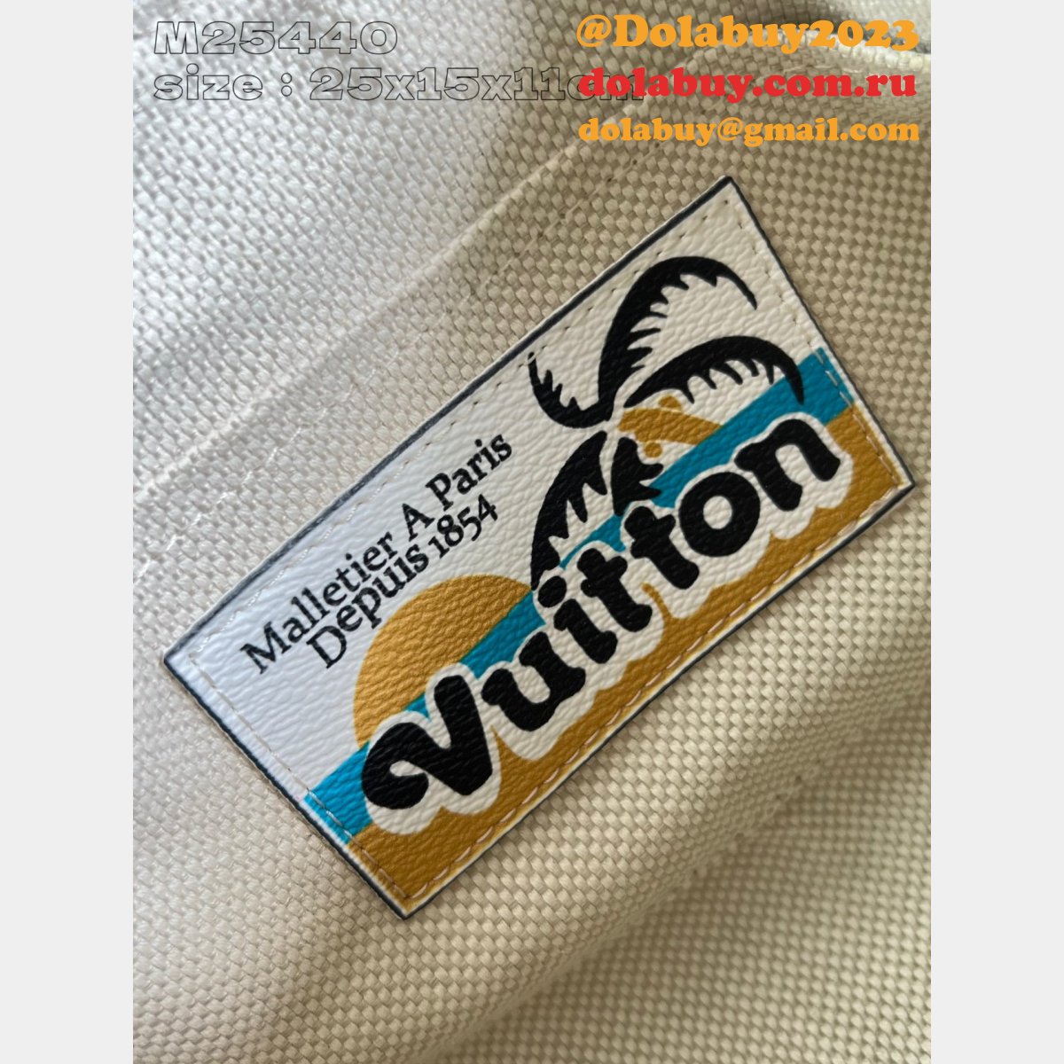 Louis Vuitton Replicas M25440 Keepall Bandoulière 25 Men AAA+ Best Bag