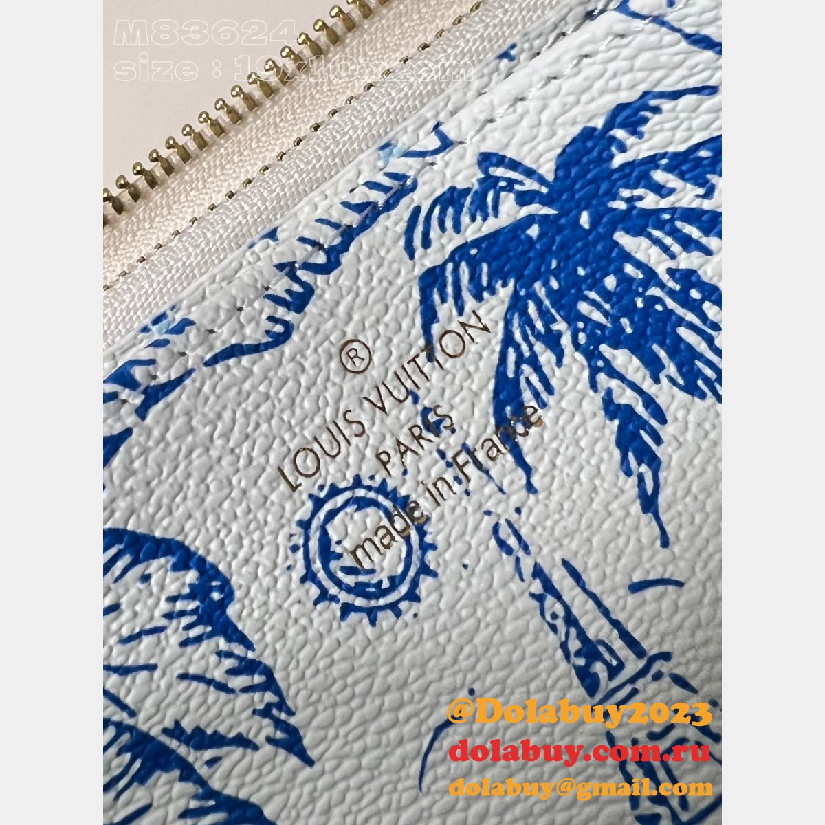 Designer Louis Vuitton Cheap Duplicate M83624/M11455 Zippy Wallet