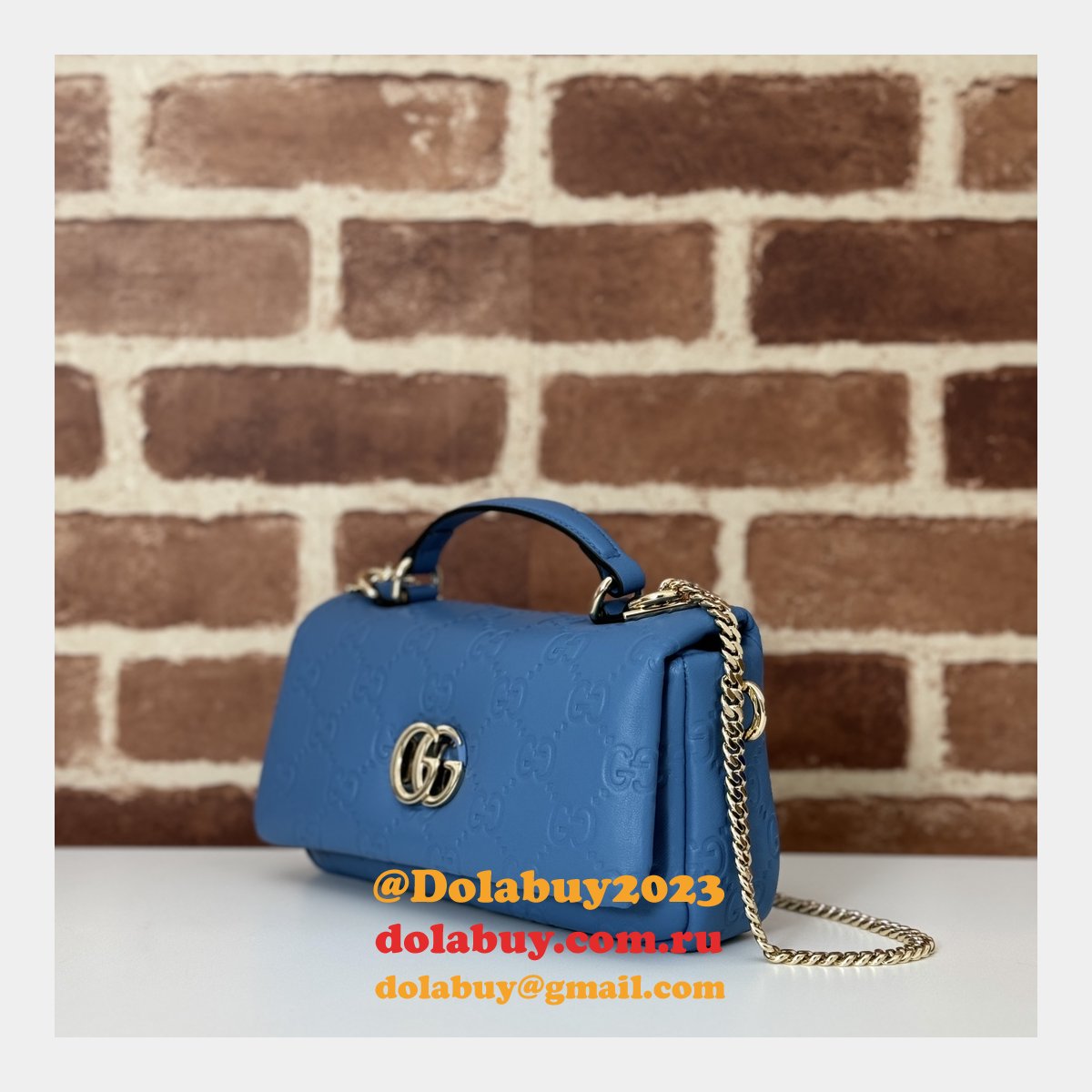 G*u*i duplicate gg milano 806017 top handle high bag