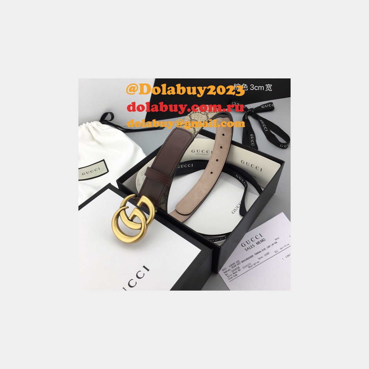 Replica Luxury Gucci 3.0CM Designer Belts Online Store