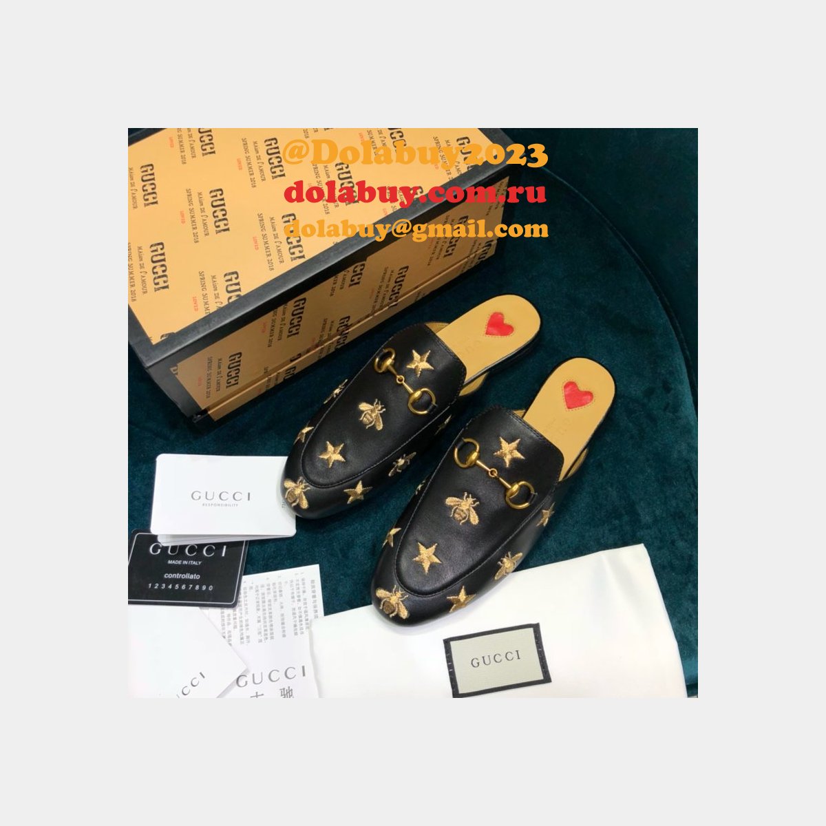 top G*u*i loafers slipper 001