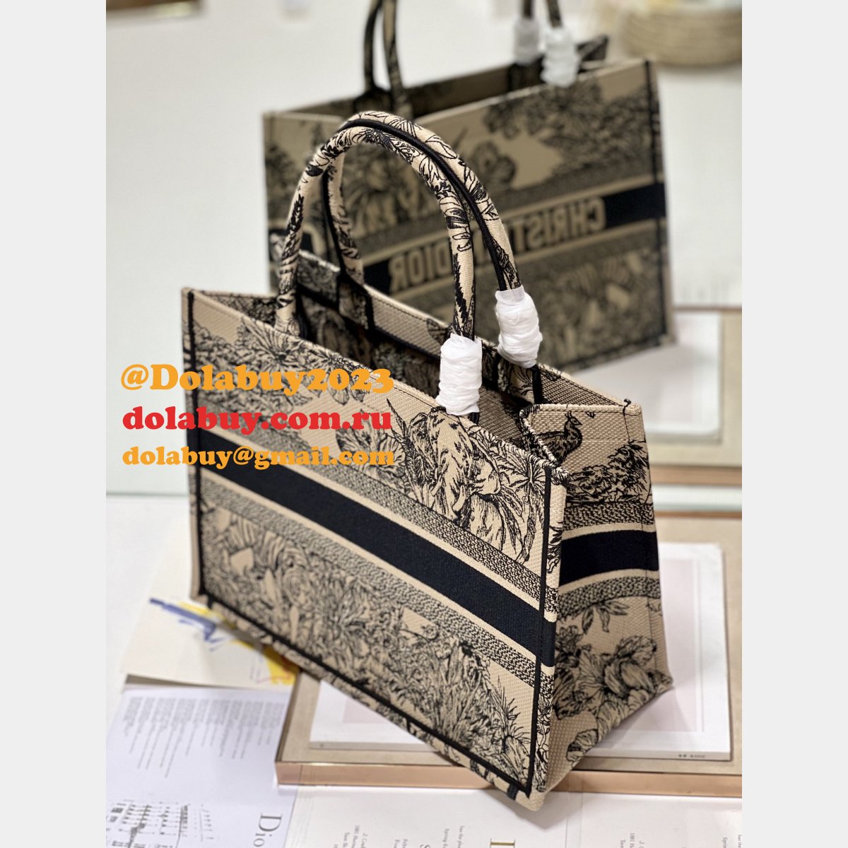 High Replica Bayadere D-Stripes Dior Sale 26.5/36/42CM Online