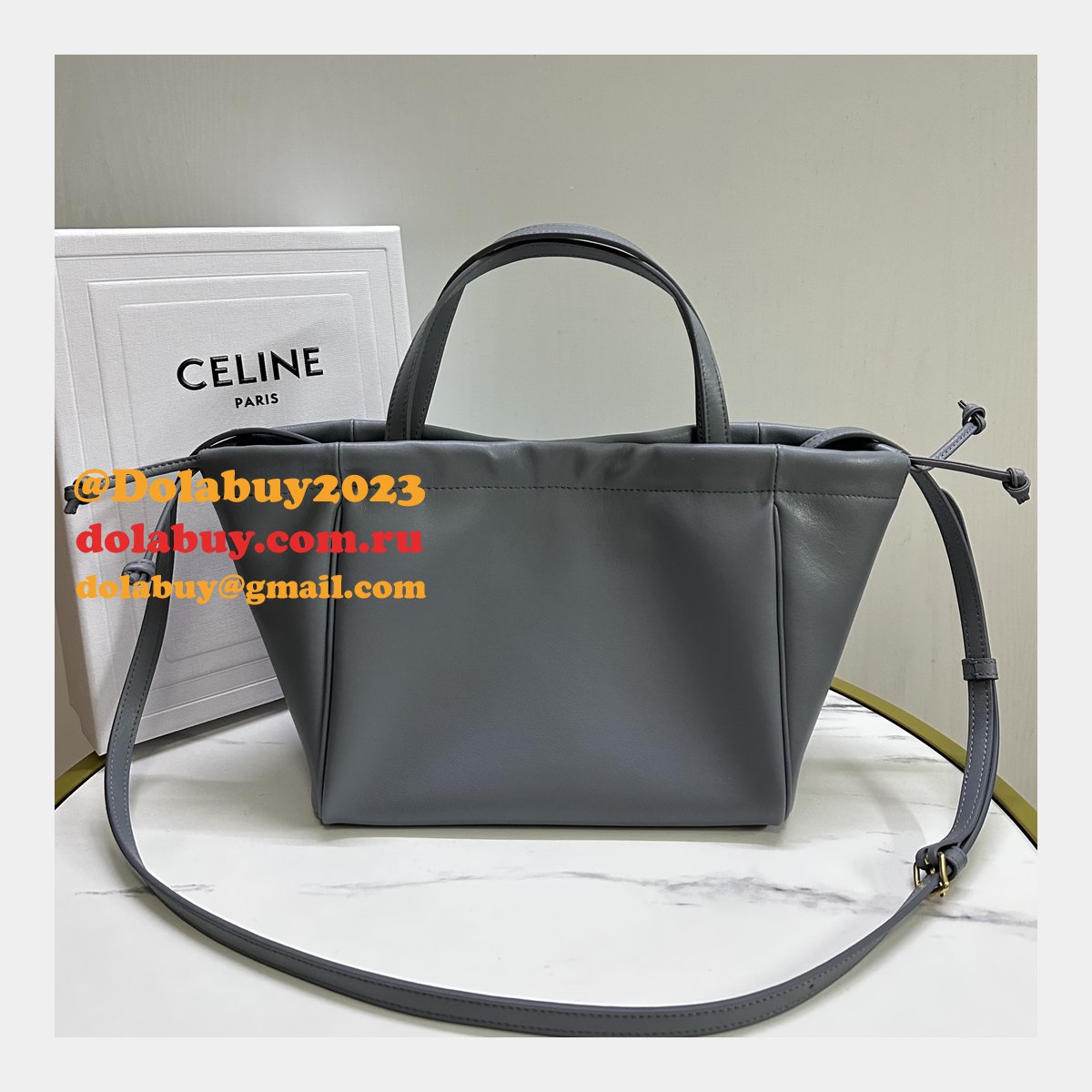 Luxury Celine Fashion Cabas tote bag 22cm