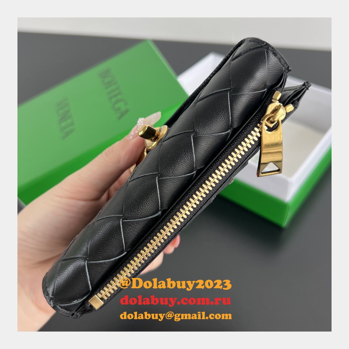 Cheap Bottega Veneta Replicas Amdiamo Cardholder