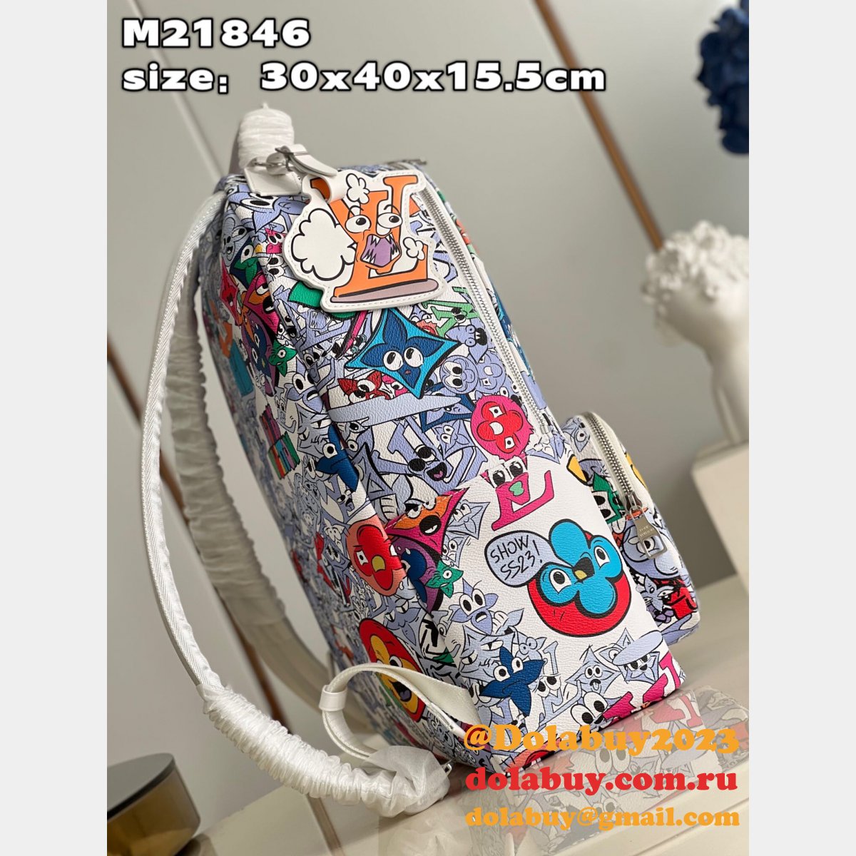 Dolabuy Replica M21846 Louis Vuitton Backpack Fashion Bag