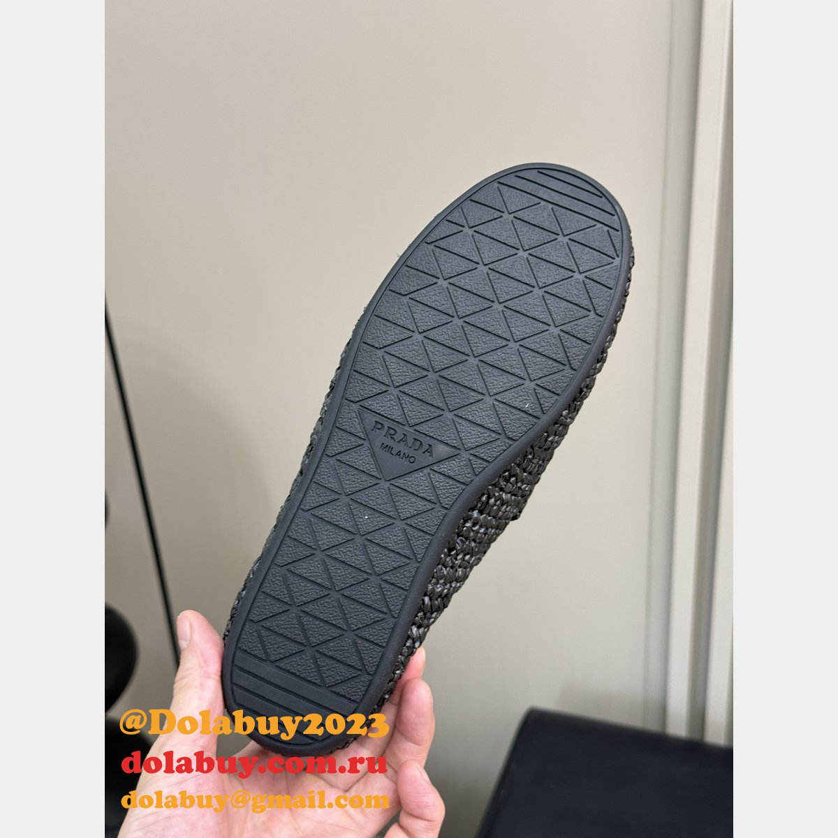 Top Quality Prada Crochet loafers Wholesale