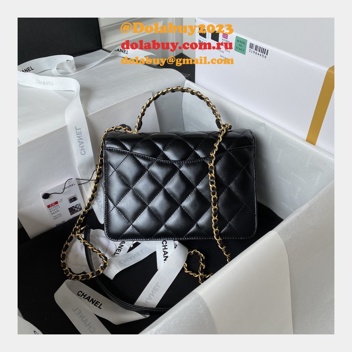 Knockoff 7 Star Flap Bag AS3886 Top Handle Fake 23P