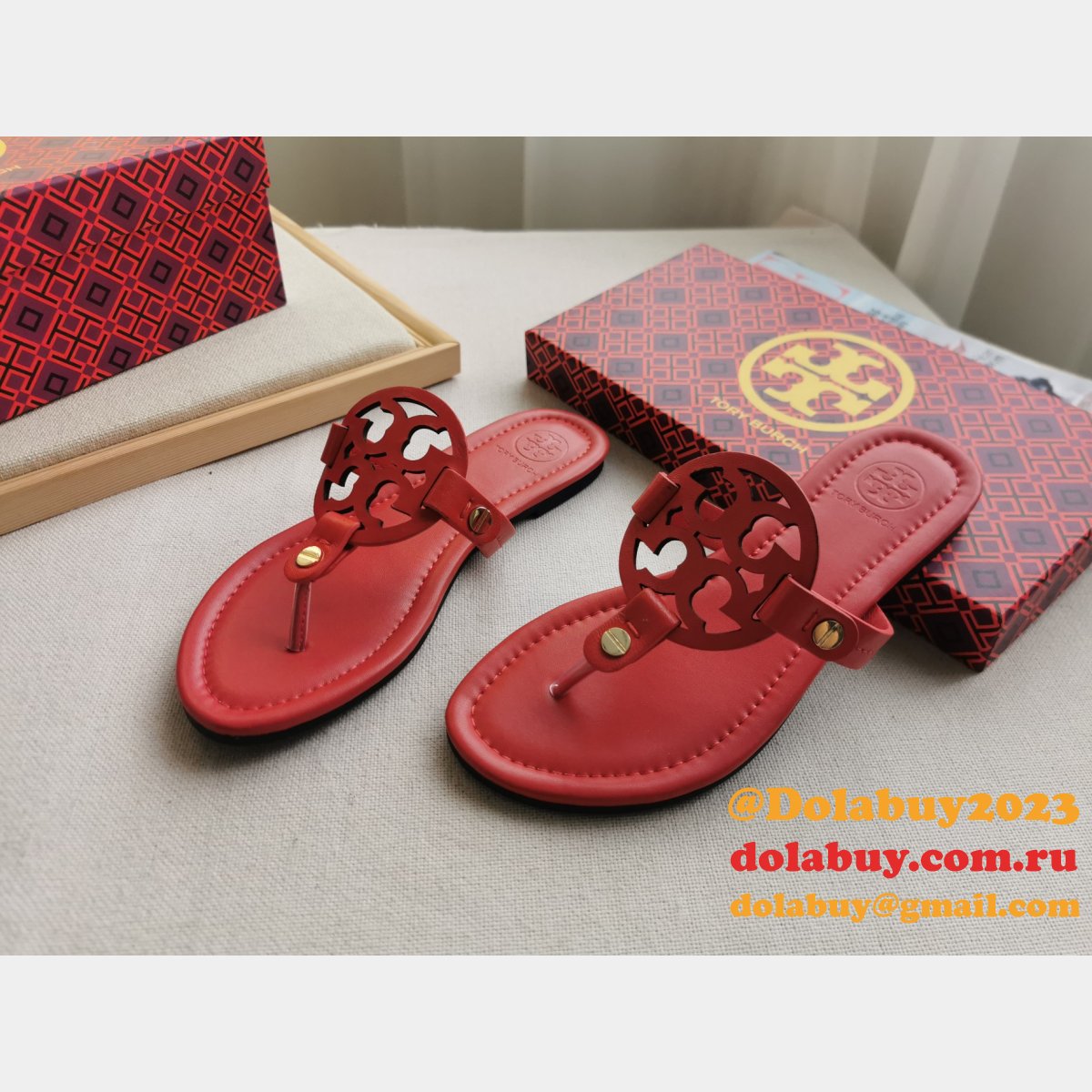 Replica Tory Burch High Quality  Miler Sandal Shoes