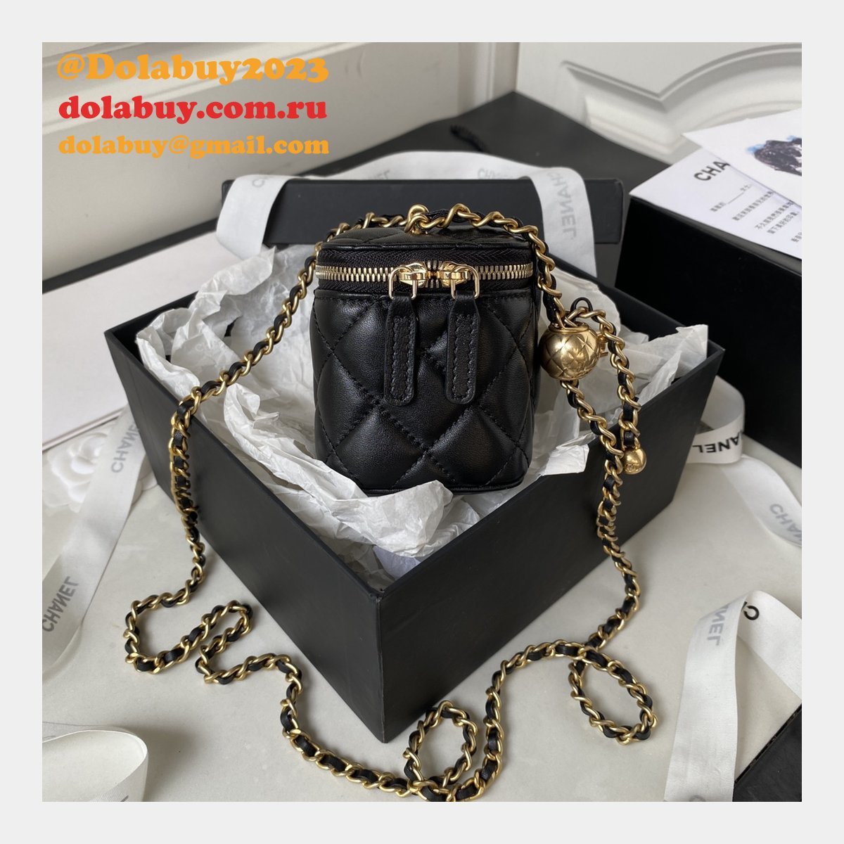 Vanity Luxury Shoulder Perfect Best AP1447 Replica Bag