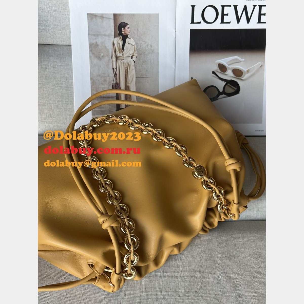 Top Quality Large Flamenco Purse In Mellow Nappa Lambskin