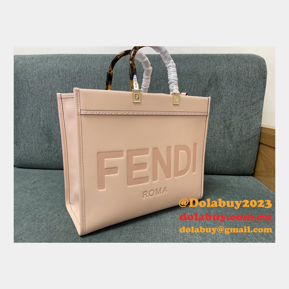 best knockoff F**di tote sunshine small handbag