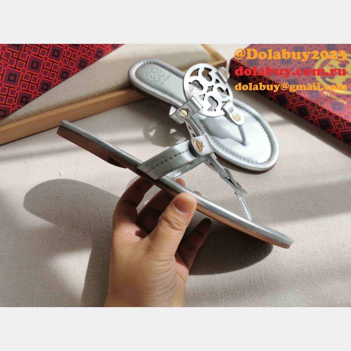 Replica Tory Burch High Quality  Miler Sandal Shoes