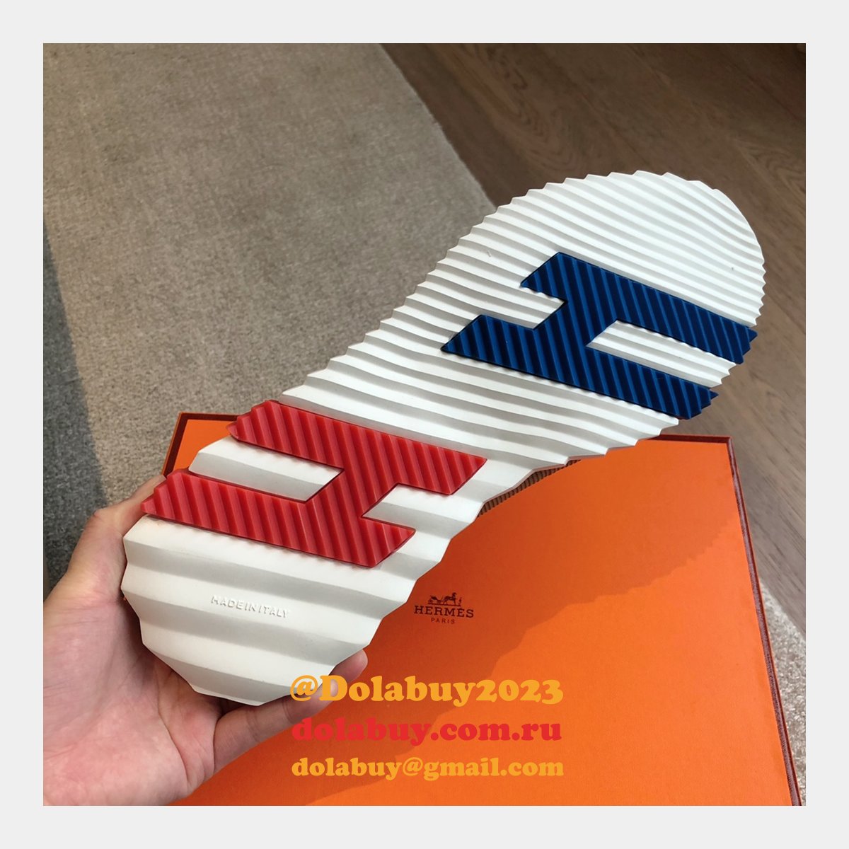 Wholesale HERMES MEN BOUNCING SNEAKER