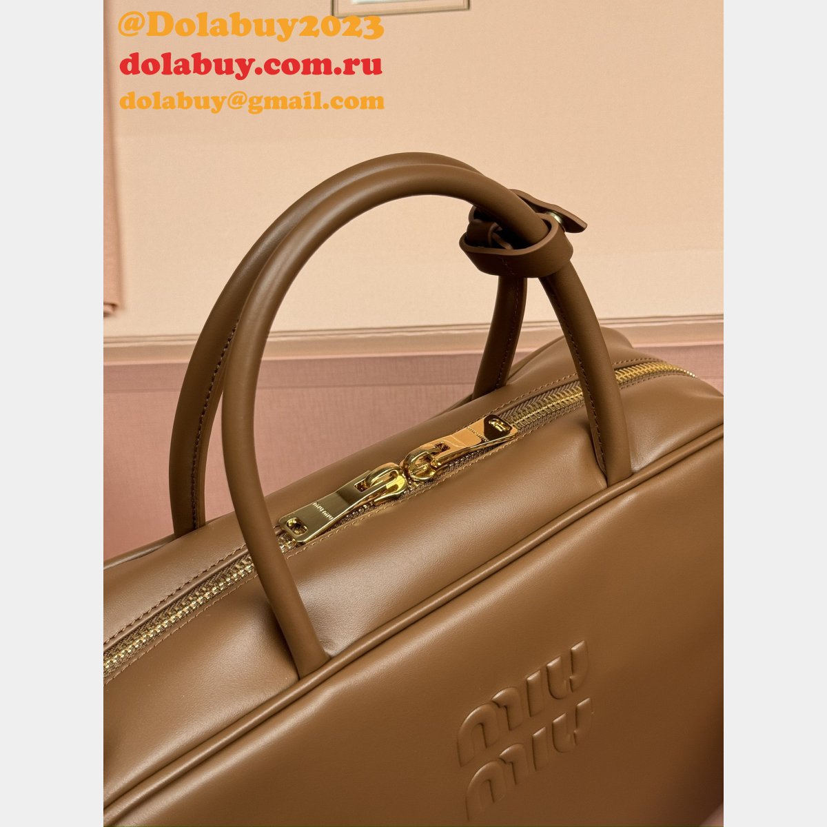Luxury High Quality Miu Miu Tote 5BB117 Beau Bags For Sale