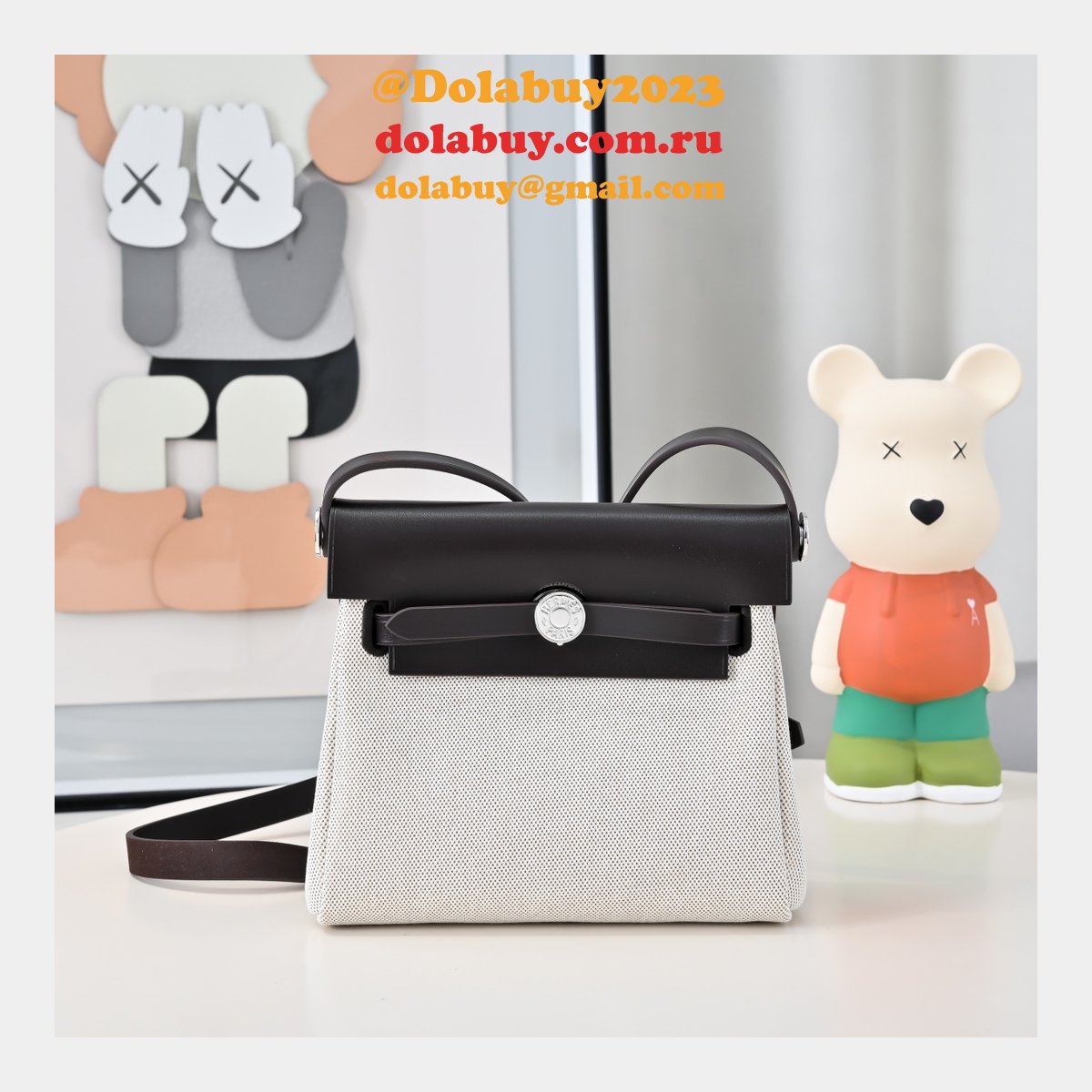 Luxury Hermès Herbag 20CM Replica UK AAAA+ Bags Online