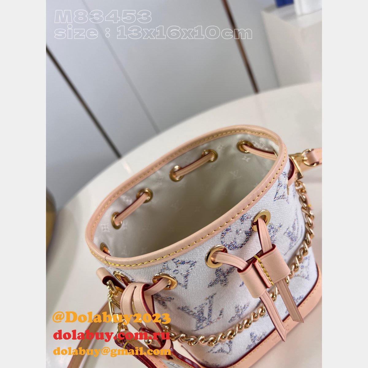 Nano Noé Other M83453 Monogram Canvas Inspired Louis Vuitton Shoulder Bags