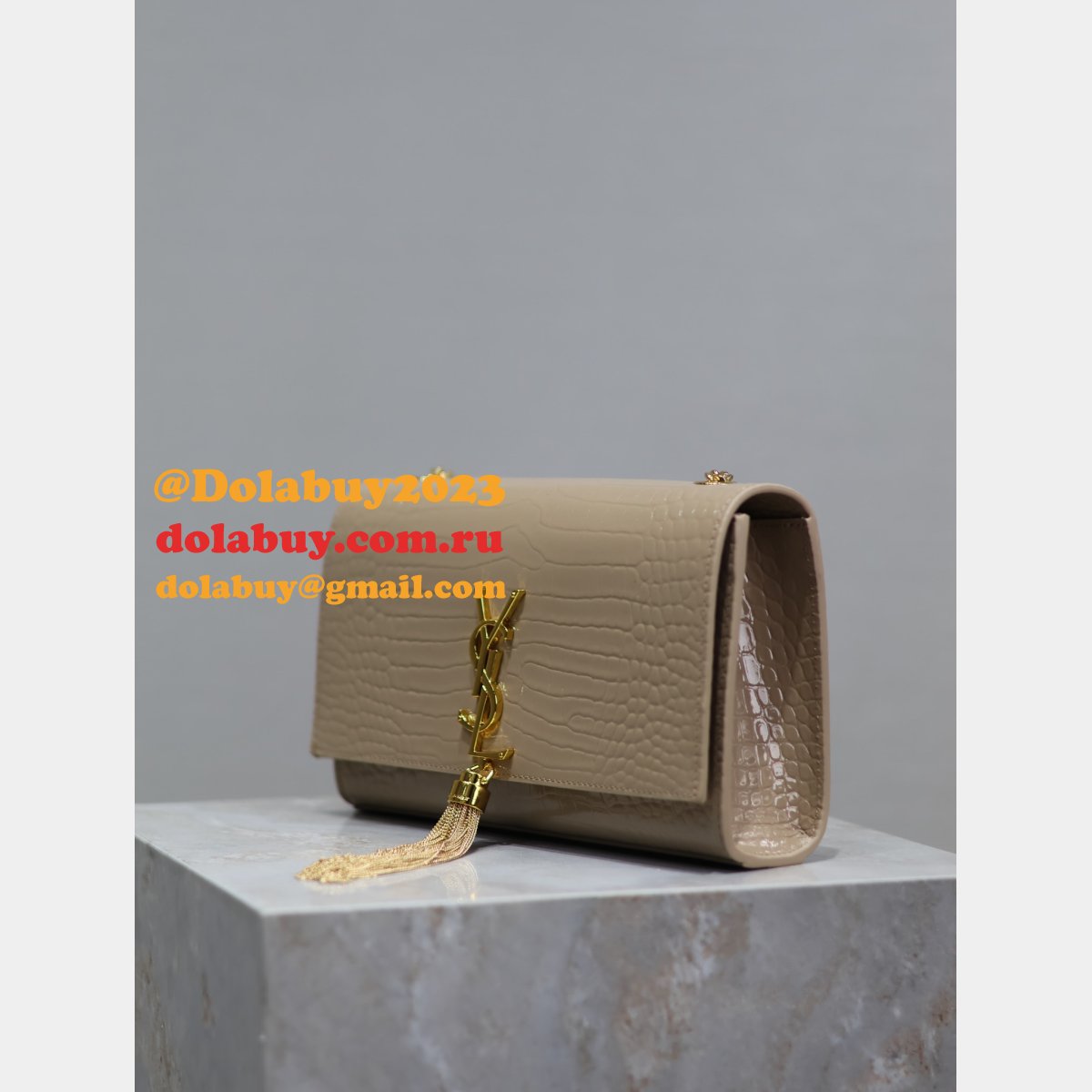 Luxury YSL KATE TASSEL handbag 354119 24cm