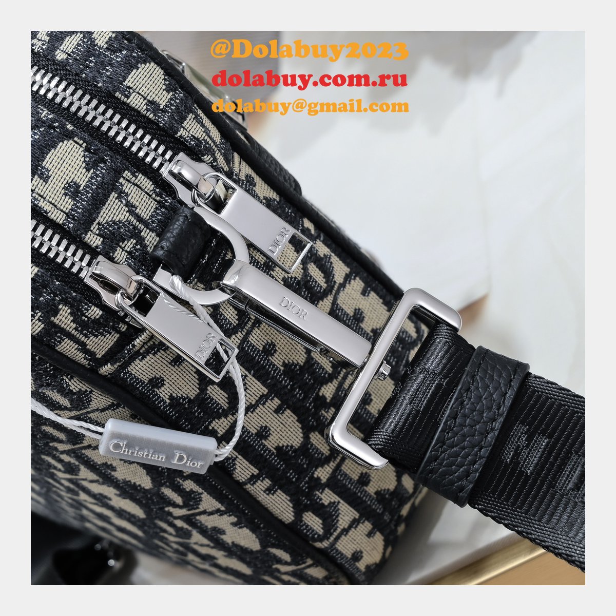 High Quality Replica UA Christian Dior Safari Messenger Mens Bag