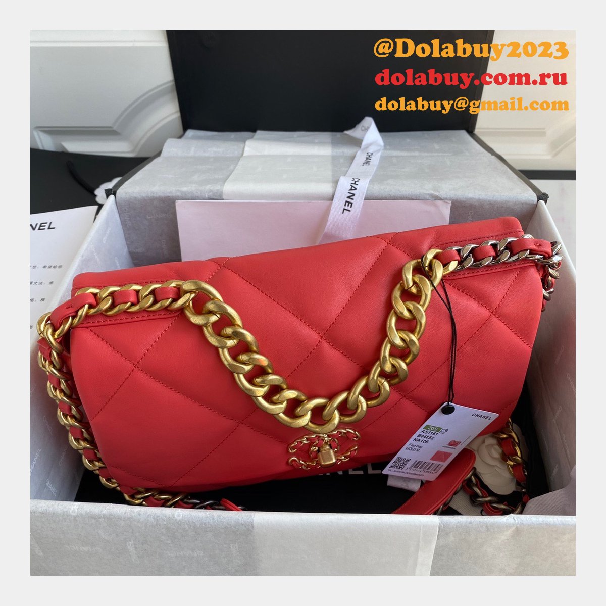 Top CC 19 Bags 2021 Red 30CM