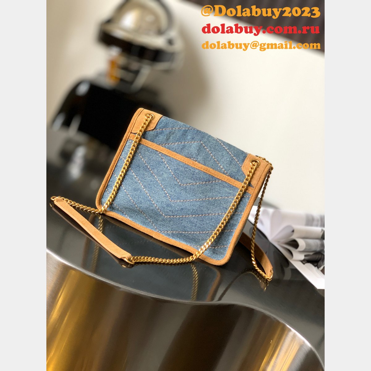 YSL Bag Replica 633151/633158 Niki Baby Chain