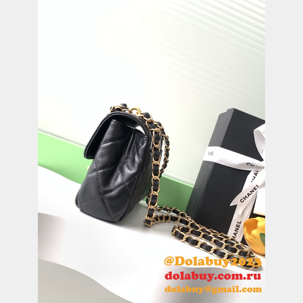 Luxury High Quality AS5239 Flap Inspired Grained Bag