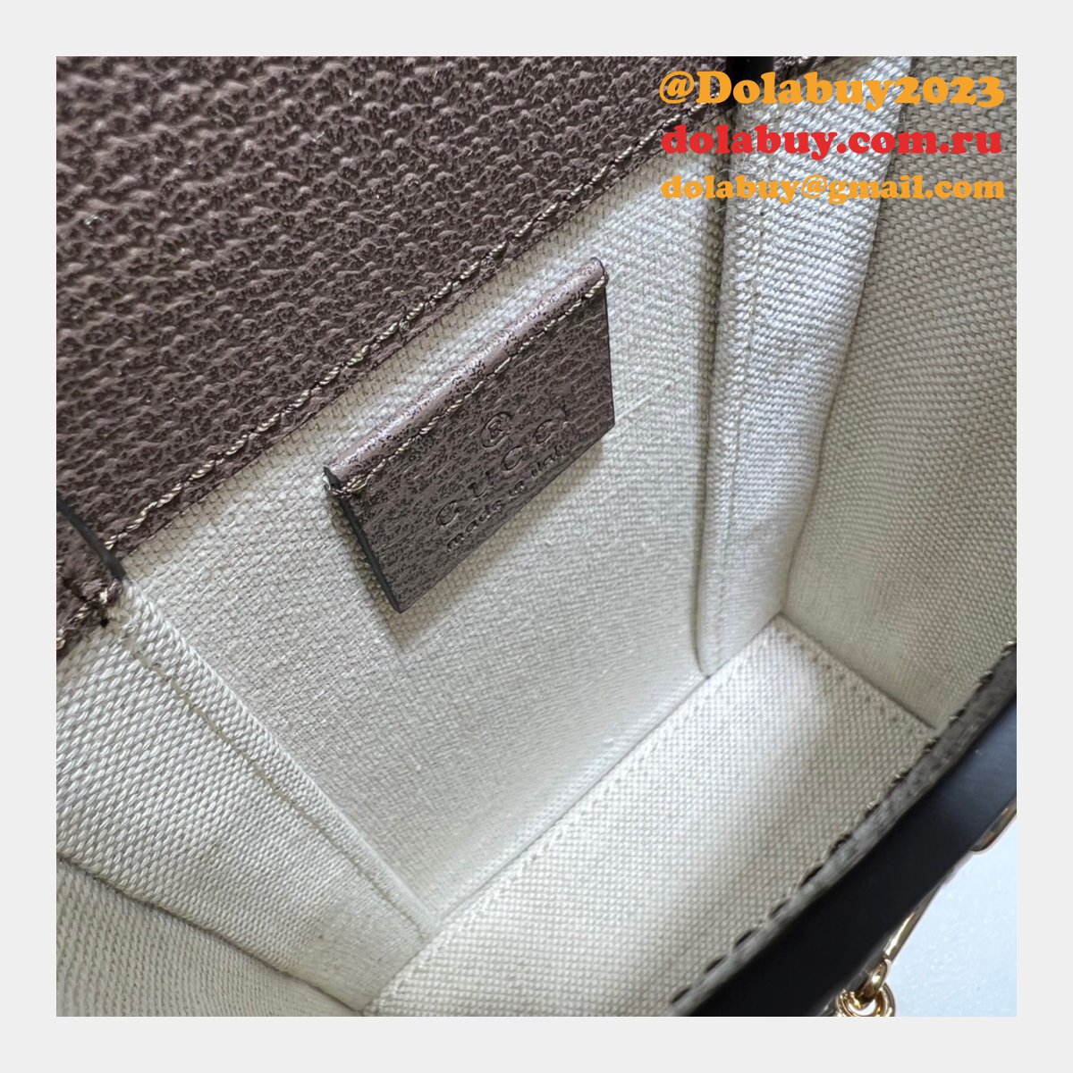 copy G*u*i top quality 625615 horsebit 1955 jumbo bag in gg supreme canvas