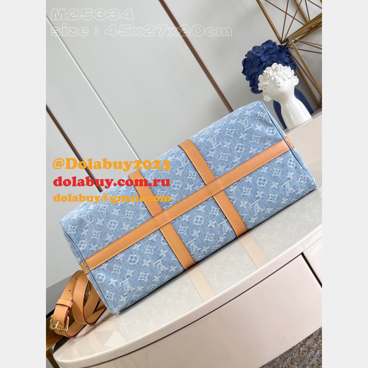 Louis Vuitton Fashion Knockoff Keepall Bandoulière 45 M25334 Bag